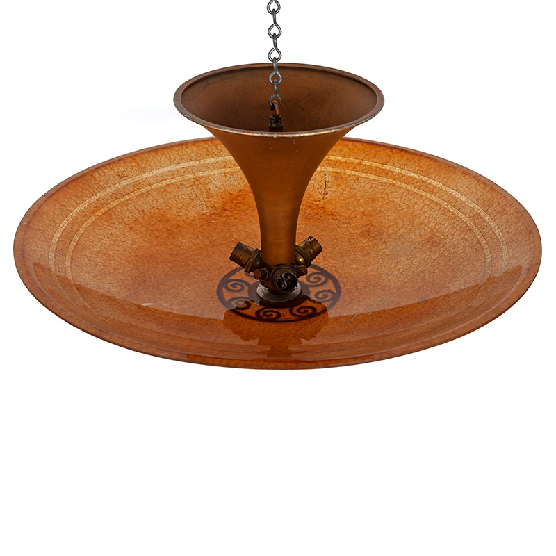 Art Deco Bakelite Eltham Palace Style Ceiling Pendant Light