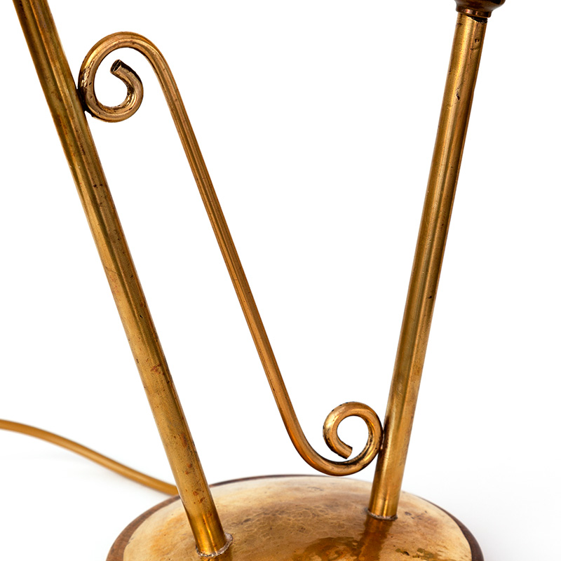 Art Deco Table Lamp in Brass