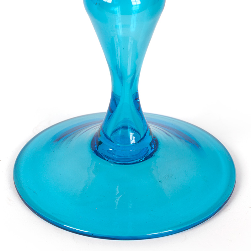 Large Vintage Goblet Shaped Murano Vase